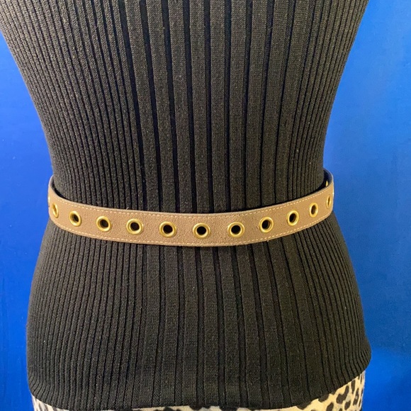 J. Crew brushed suede punch hole belt - Picture 2 of 2